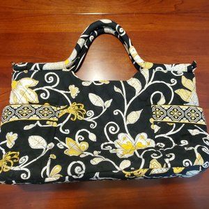 Vera Bradley Vintage Paisley Rolled Top Handle Handbag/Satchel